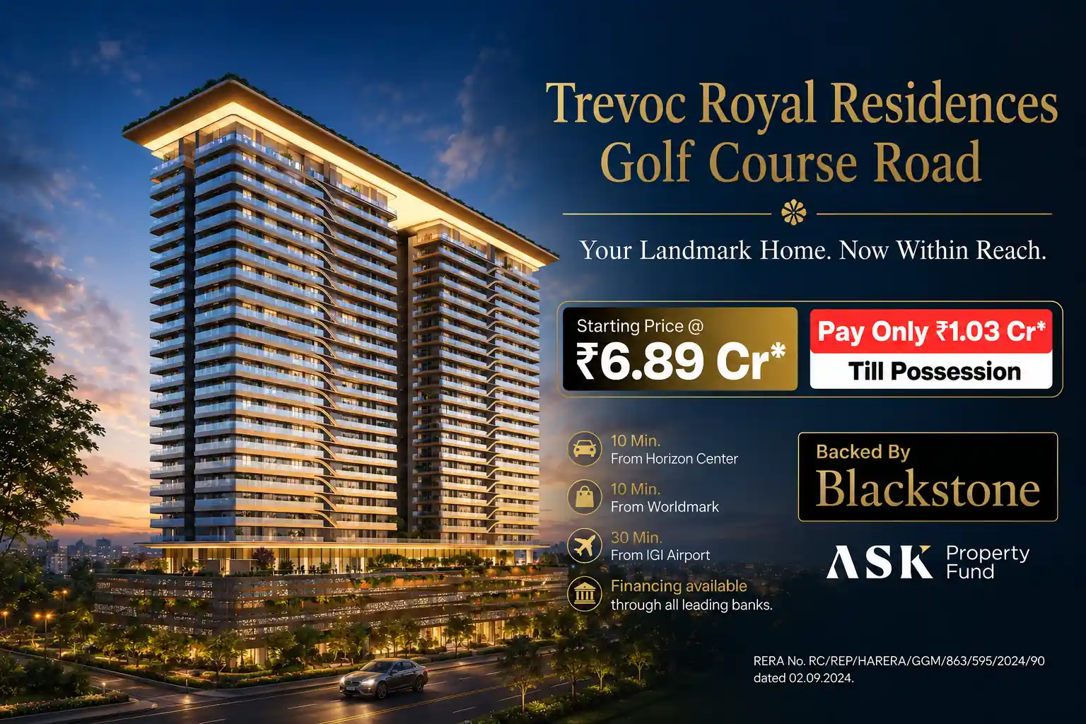 Trevoc Royal Residences, Gurgaon